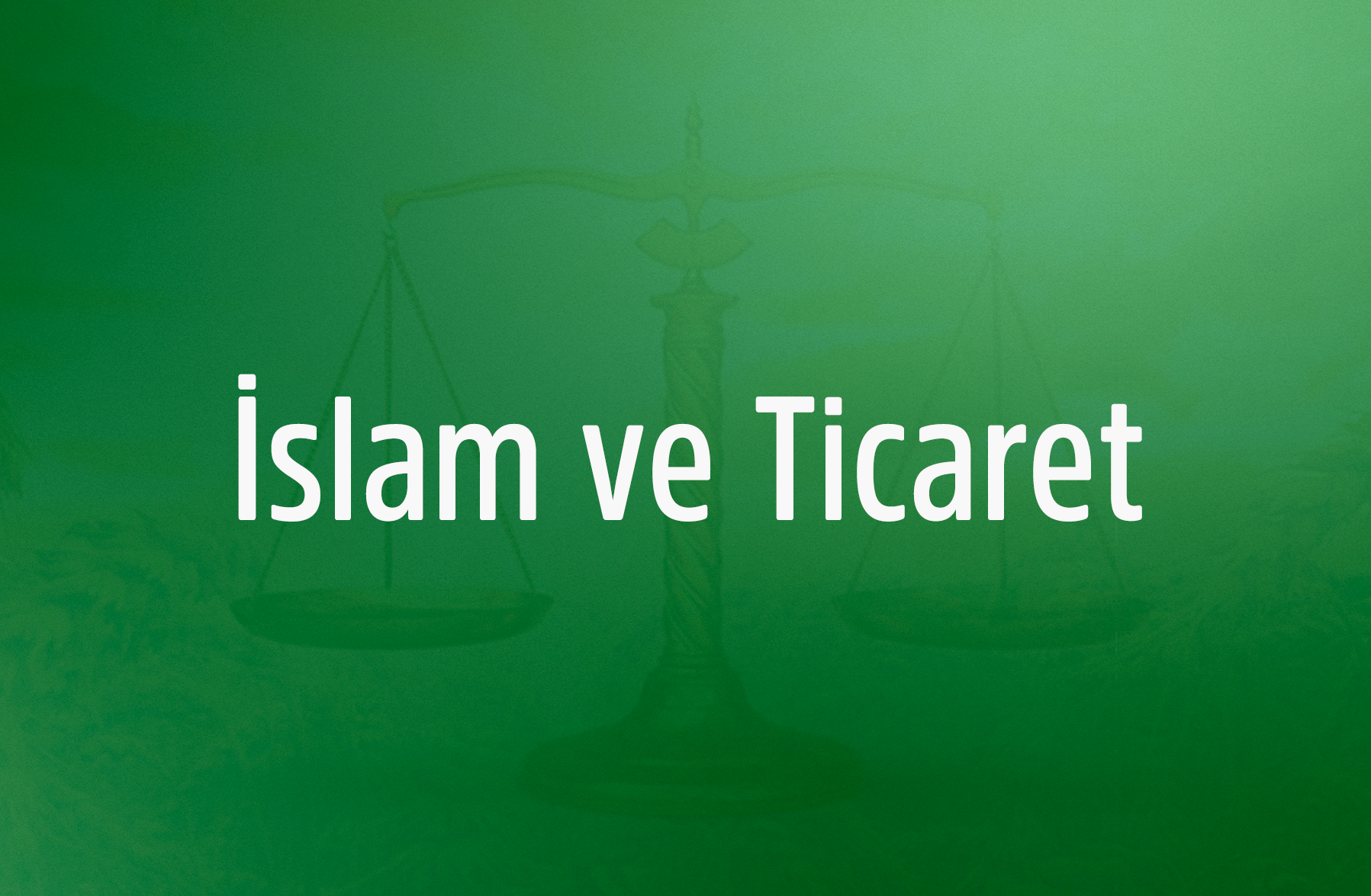 İslam ve Ticaret