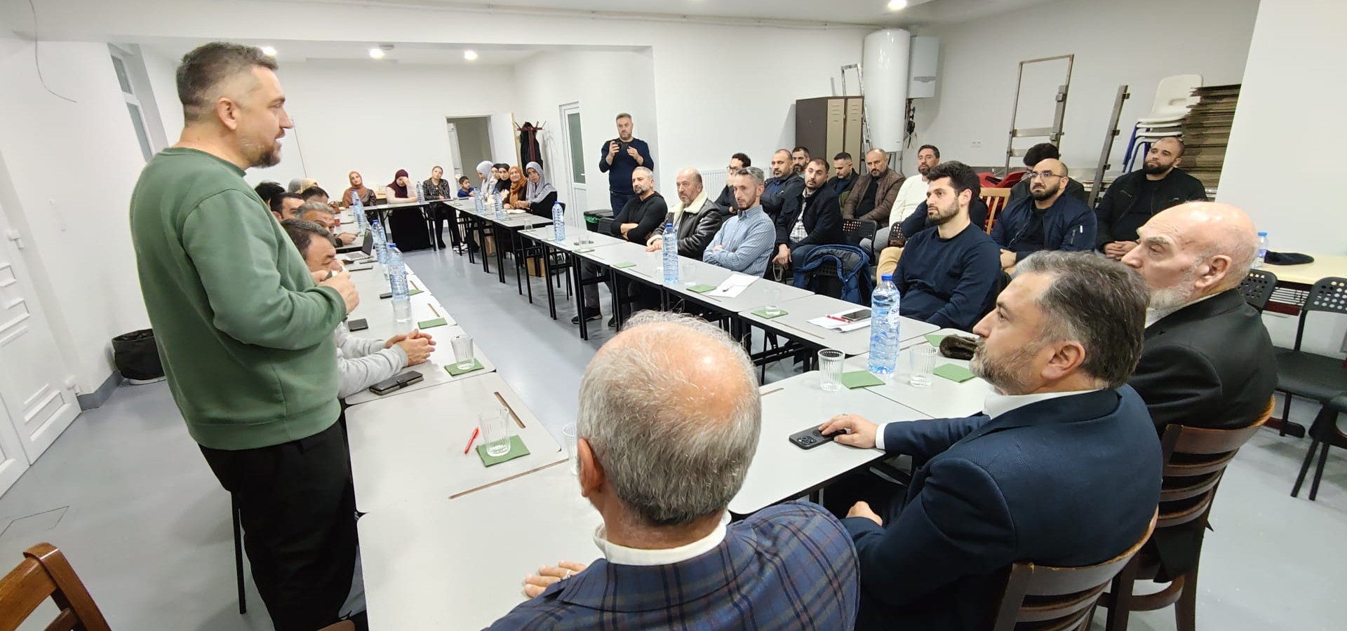 Belçika İslam Federasyonu Quaregnon Şubesi'nin açılışını Gerçekleştirdi