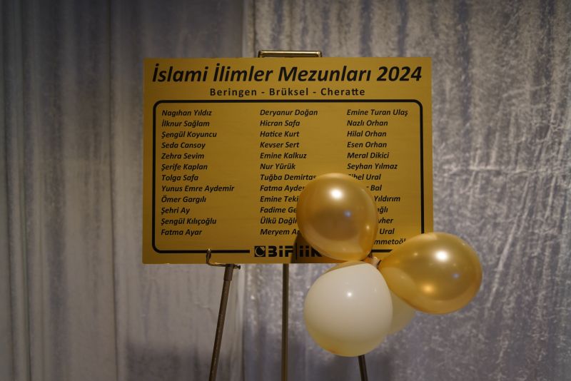 BİF İslami İlimler Kursu 2024 Mezuniyet Töreni
