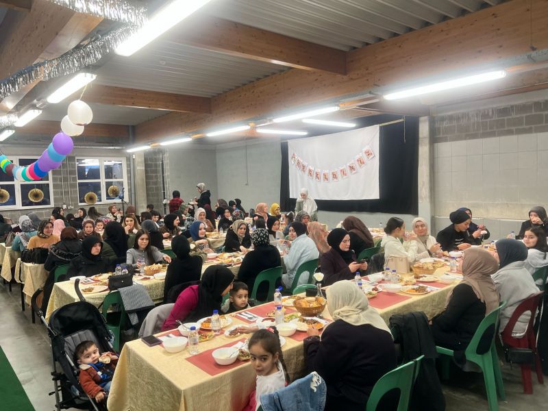 Genk Şubesi Kuran Kursu Yararına İftar Programı