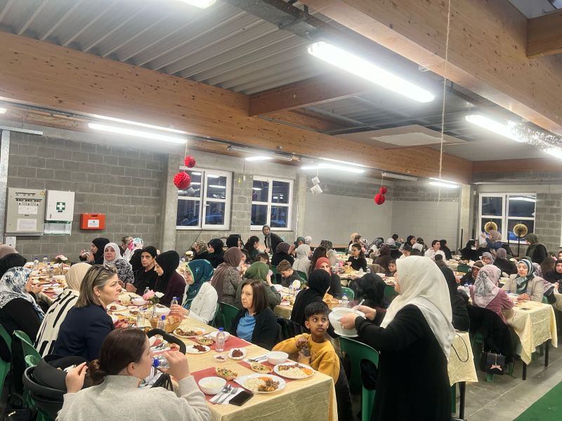 Genk Şubesi Kuran Kursu Yararına İftar Programı