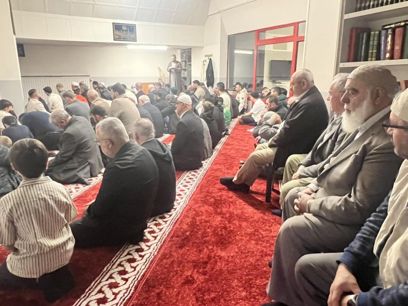 BİF Gent'te Kurban Bayramı Namazı Kılındı