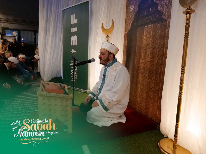 1100 Genç, Anvers Huzur Cami’nde Sabah Namazında Buluştu