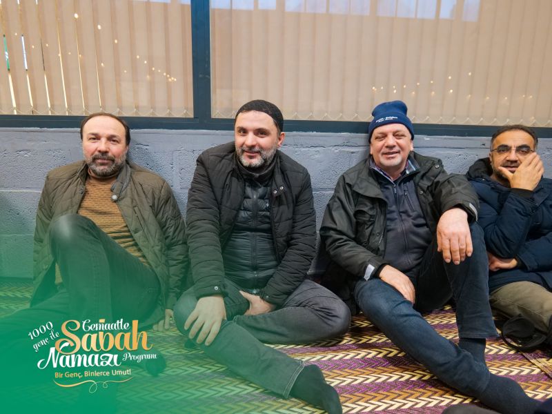 1100 Genç, Anvers Huzur Cami’nde Sabah Namazında Buluştu